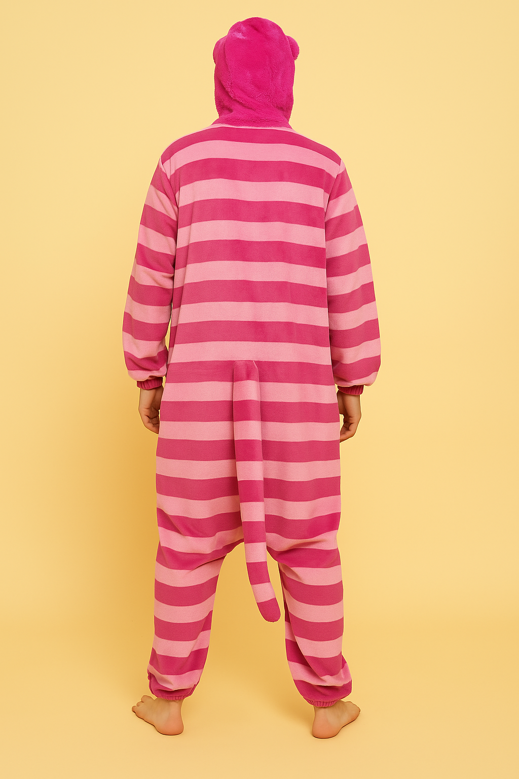 PINK STRIPED CAT ONESIE! π±π