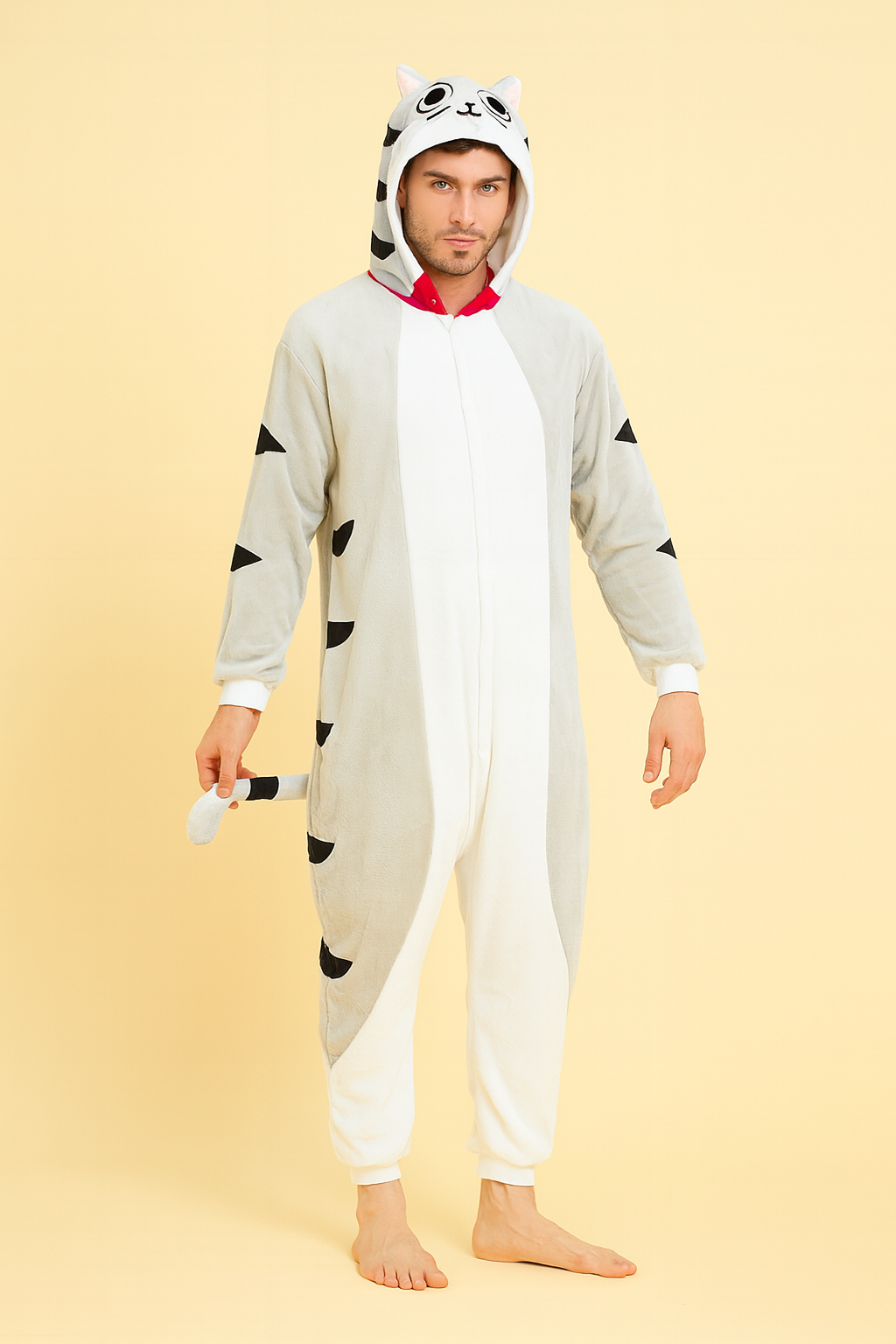 CUTE TABBY CAT ONESIE! π±π«