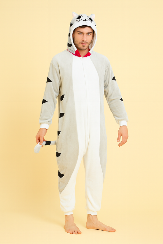 CUTE TABBY CAT ONESIE! 🐱💫